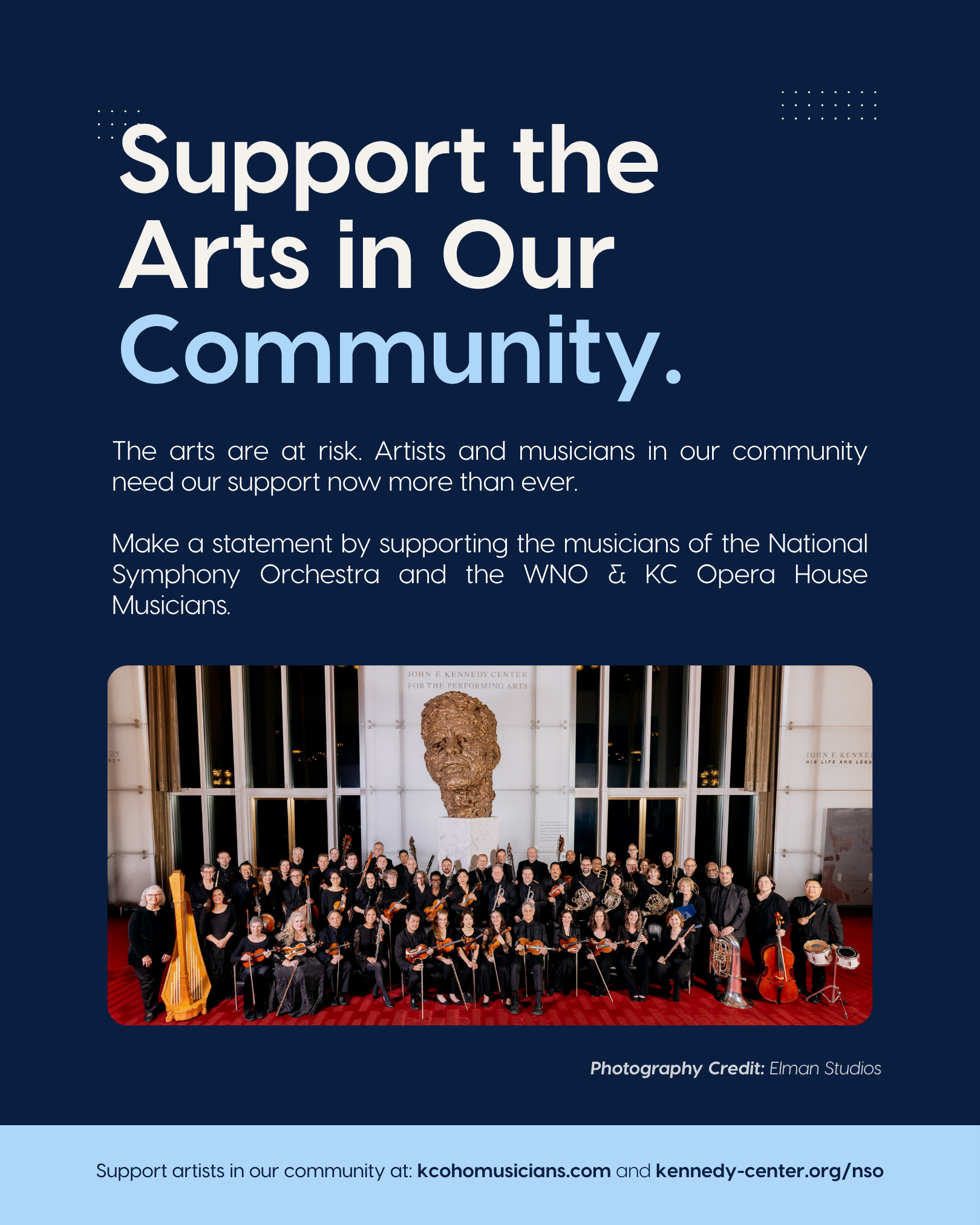 Support the Arts in Our Community